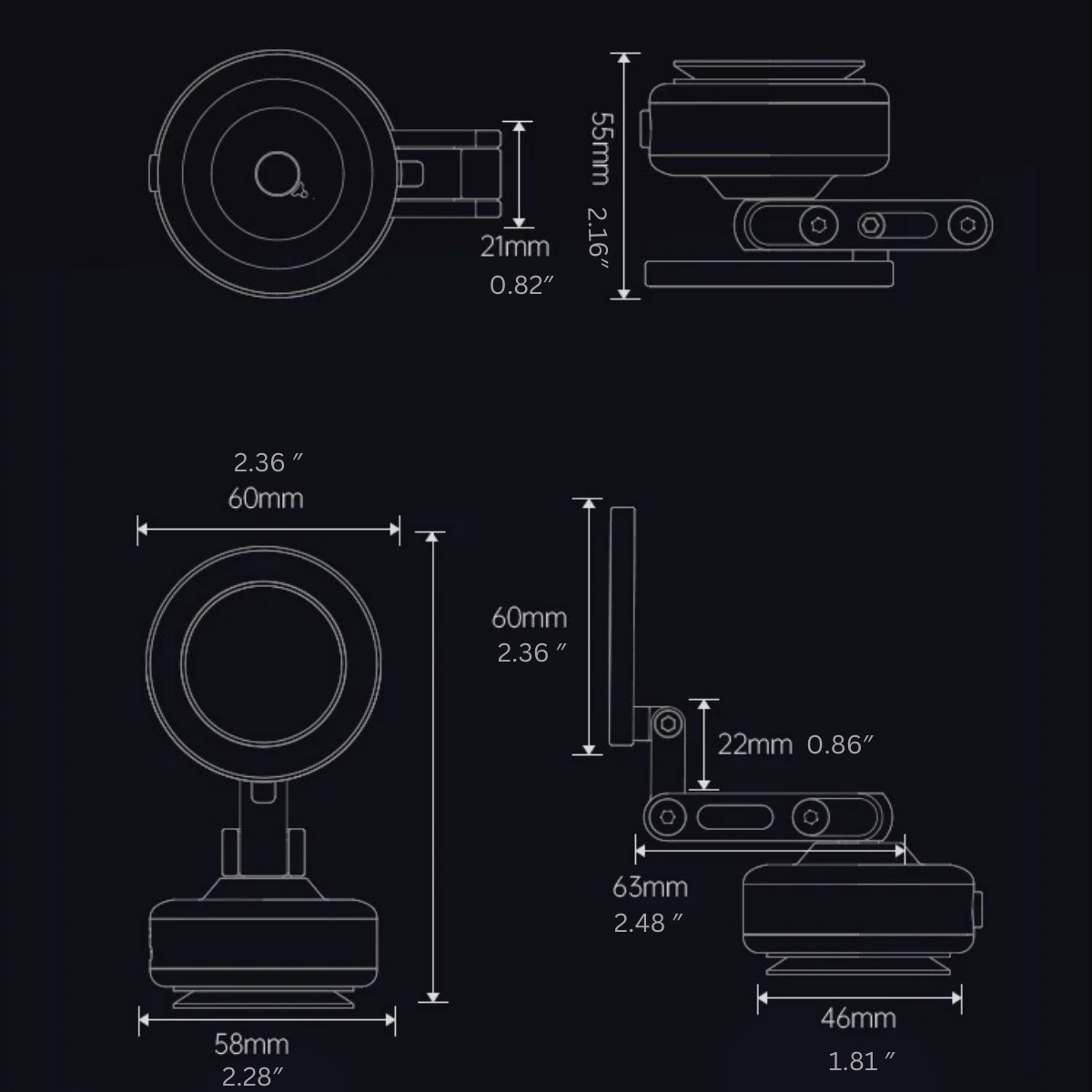 FlexiMount 360 Secure Holder